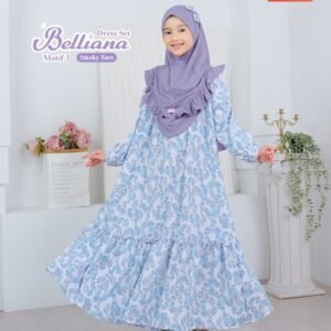 Gamis Kids Set Hijab By Jilbab Kakak